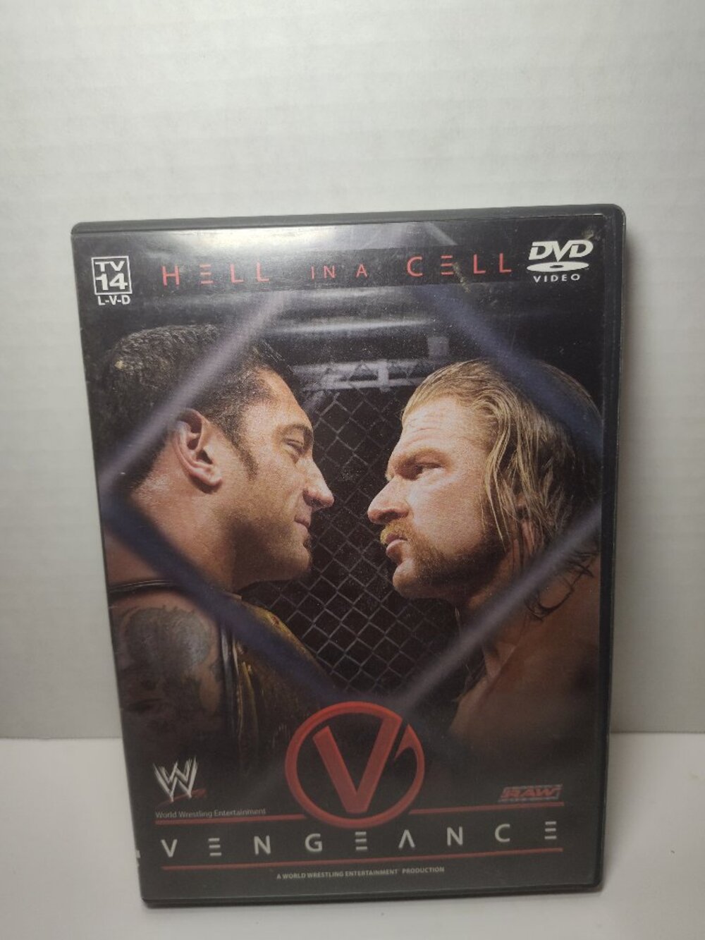 WWE Vengeance 2005 Hell in a Cell DVD Batista vs Triple H Tested